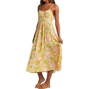 BILLABONG Your Babe Midi Dress Floral Medium